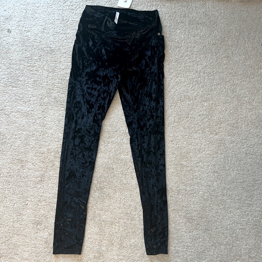 Fabletics Crushed Velour Leggings